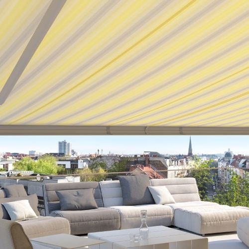Abdeckung für Pergola / PET - MODERN BASICS BLUE - Weinor - für Privatgebrauch