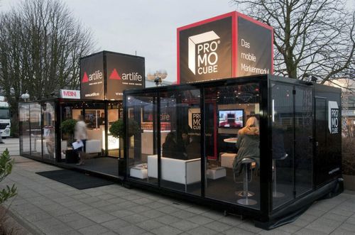 Messestand - CUBES ROADSHOW - FUGU