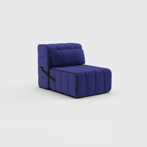 Kissen für Sofas - Curt - AMBIVALENZ - für den Innenbereich / rechteckig / einfarbig