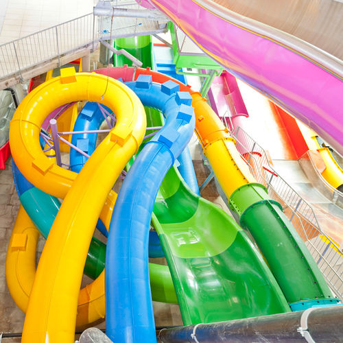 Drehende Rutsche - BADEPARADIES SCHWARZWALD - atlantics GmbH - für Aquapark / Mehrfach / rohrförmig
