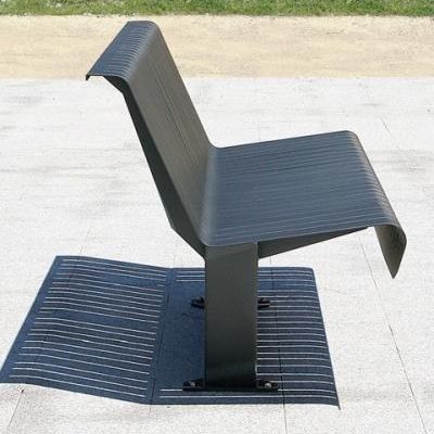 Moderner Sessel für den urbanen Raum - LIA - univers & cité | mobilier urbain - Stahl / Stahl / für öffentliche Bereiche