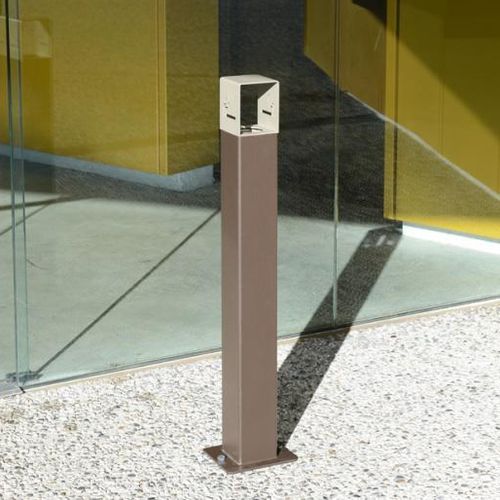 Stahl-Aschenbecher - ZEO - univers & cité | mobilier urbain - für den Außenbereich / für öffentliche Bereiche
