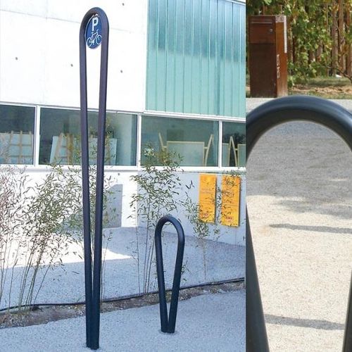 Bodenstehendes Schild - OMÉGA - univers & cité | mobilier urbain - Stahl / für Außenbereich