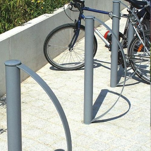 Bodenstehender Fahrradständer - TIBY - univers & cité | mobilier urbain - gesichert / für öffentliche Bereiche / Stahl