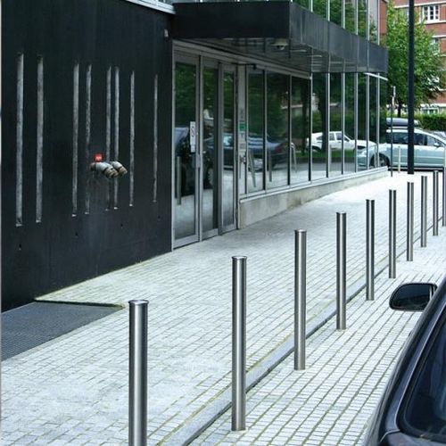 Sicherheitspfosten - VISION - univers & cité | mobilier urbain - abnehmbar / halbautomatisch / Edelstahl