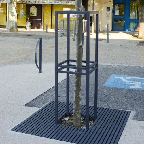 Stahl-Baumschutz - TIBY & VISION - univers & cité | mobilier urbain