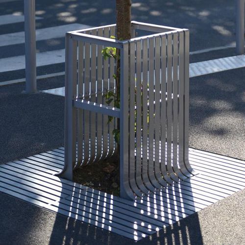 Stahl-Baumschutz - SYNERGIE - univers & cité | mobilier urbain