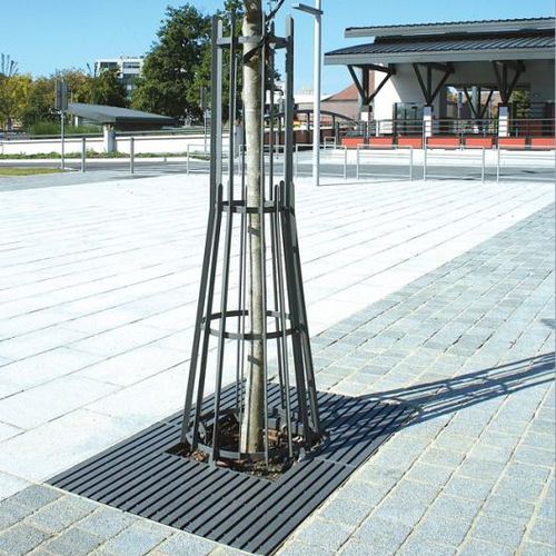 Stahl-Baumschutz - LINEANCE - univers & cité | mobilier urbain