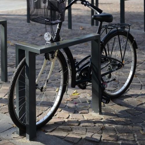 Bodenstehender Fahrradständer - CONNEXION  - univers & cité | mobilier urbain - gesichert / für öffentliche Bereiche / Stahl