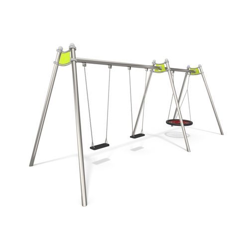 Stahlschaukel - 3021 - BUGLO Sp.zo.o. - Spielplatz / Mehrfach