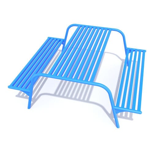Moderner Picknicktisch - 6021 - BUGLO Sp.zo.o. - Metall / Gestell aus Metall / rechteckig