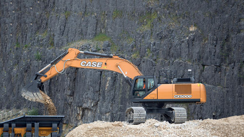 Bagger auf Raupen - CX500D ME - Case Construction - drehbar / für Baustelle / Diesel