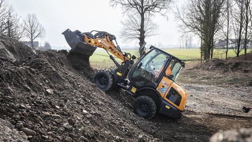 Radlader - 12EV - Case Construction - elektrisch / für Baustelle / für Fabriken