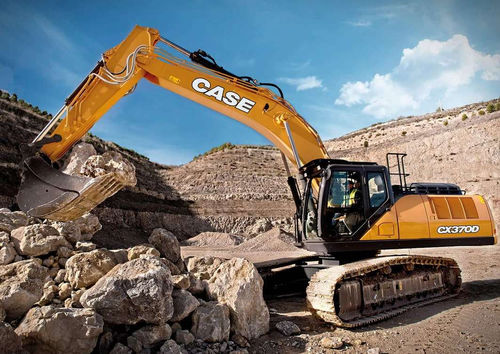 Bagger auf Raupen - CX370D - Case Construction - Diesel / für Baustelle / für Hubanwendungen