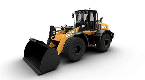 Lader mit Gummireifen - 821G+ - Case Construction - Diesel / für Baustelle
