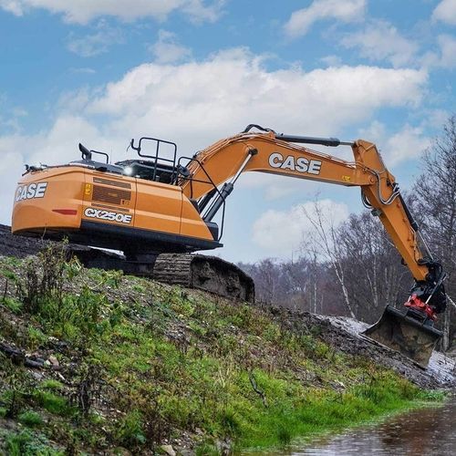 Großformatiger Bagger - CX250E - Case Construction - auf Raupen / kompakt / Standard