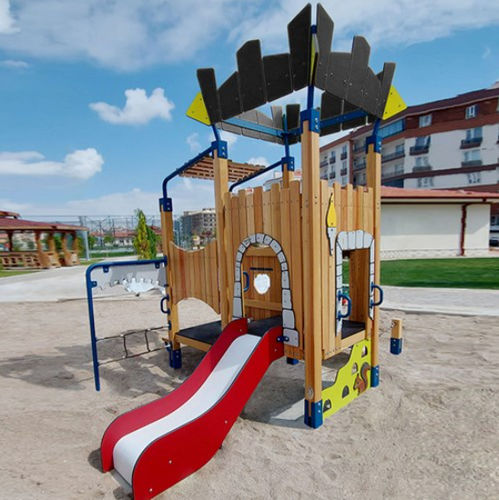 Spielhaus für Spielplätze - MGCS 101 - Cemer Kent Ekipmanlari San. Tic. Ltd. Sti - bodenstehend