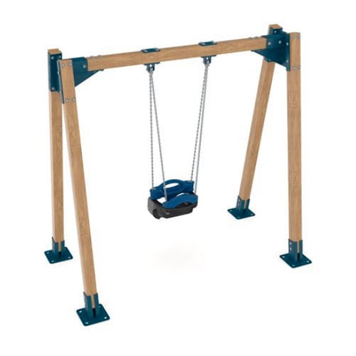 Holzschaukel - MGCS 202 - Cemer Kent Ekipmanlari San. Tic. Ltd. Sti - Spielplatz