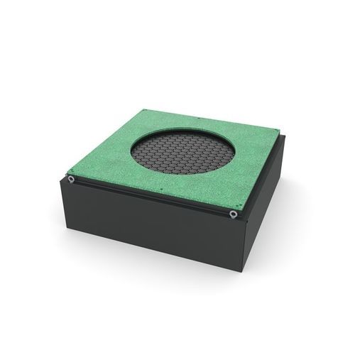 Trampolin für Spielplätze - CA 14 Series - Cemer Kent Ekipmanlari San. Tic. Ltd. Sti - rund / für Außenbereich