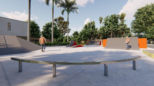 Geländer für Skateparks - SK 25 - Cemer Kent Ekipmanlari San. Tic. Ltd. Sti