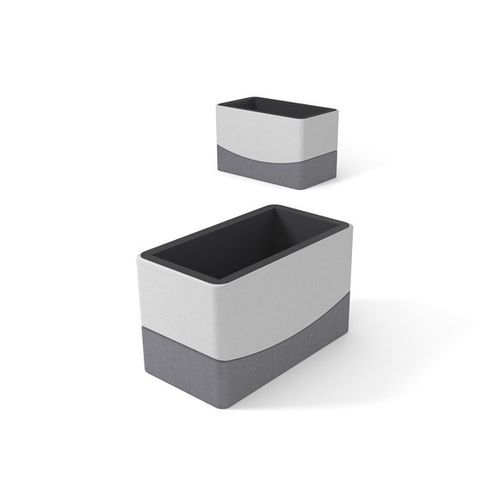 Beton-Pflanzkübel - ATLAS - Cemer Kent Ekipmanlari San. Tic. Ltd. Sti - rechteckig / quadratisch / modern