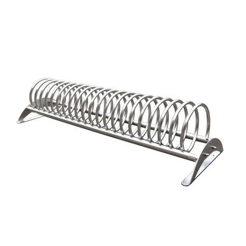 Bodenstehender Fahrradständer - SPRING - VASART URBAN DESIGN - für öffentliche Bereiche / Edelstahl / aus lackiertem Metall