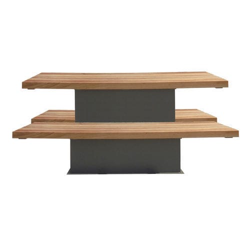 Moderner Picknicktisch - NAVY - VASART URBAN DESIGN - Holz / Gestell aus gestrichenem Metall / rechteckig