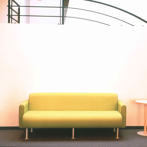 Modernes Sofa - L'ORCHESTRE - SOCA - Stoff / mit abziehbarem Bezug / gelb