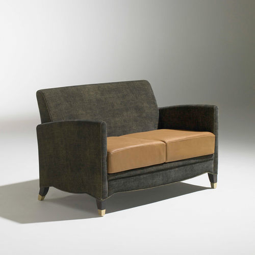 Kompaktes Sofa - CAFÉ MARLY - SOCA - modern / Stoff / Leder