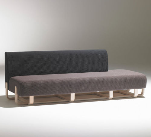 Modulare Polsterbank - COUPLE - SOCA - modern / Stoff / Kunstleder
