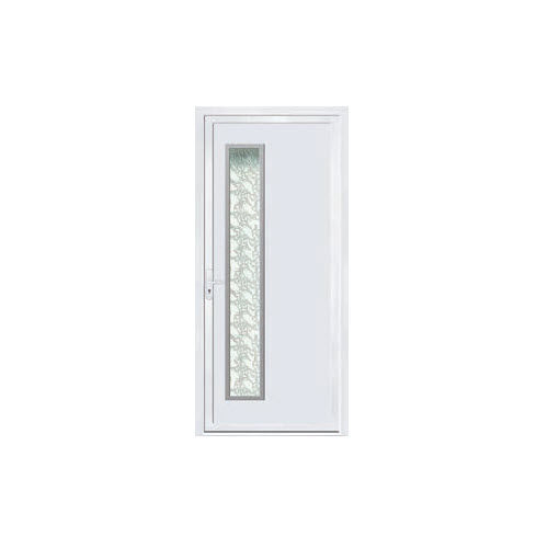 PVC-Tür - CONTEMPORAINE : LEMPA - FRANCIAFLEX - Eingang / Aluminium / galvanisiertem Stahl