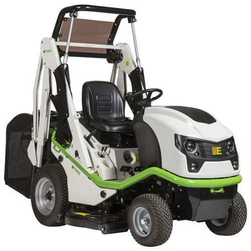 Aufsitzrasenmäher - BUFFALO 124 HVHP - Etesia S.A.S. - Benzin / Pick-up-Presse