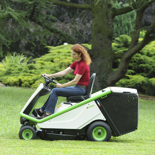 Aufsitzrasenmäher - BAHIA 2 MKHE 3 - Etesia S.A.S. - Benzin / Pick-up-Presse