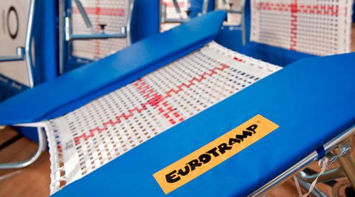 Gymnastik-Trampolin - OPEN-END - Eurotramp Trampoline Kurt Hack GmbH - rechteckig / für Gewerbegebrauch / für den Innenraum