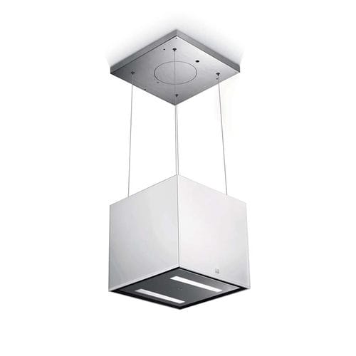 Inseldunstabzug - EPSILONE : 400 - ROBLIN Group Franke - mit integrierter Beleuchtung / originelles Design / weiß