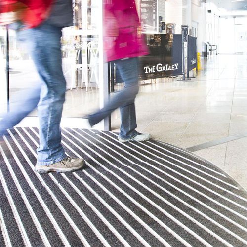 Eingangsmatte für öffentliche Einrichtungen - NUWAY GRID - Forbo Flooring Systems - Polyamid / Textil / Aluminium