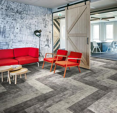 Textilbodenbelag - FLOTEX CONCRETE - Forbo Flooring Systems - für den Innenraum / für Wohnbereich / für Büro