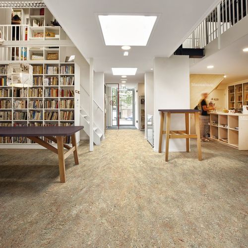 Naturlinoleumbodenbelag - MARMOLEUM MARBLED - Forbo Flooring Systems - für den Innenraum / für Wohnbereich / für Büro