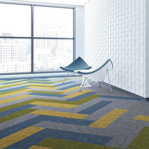 Tuft-Teppichboden - FLOTEX PLANKS - Forbo Flooring Systems - Polyamid / für Dienstleistungsbereich / Motiv