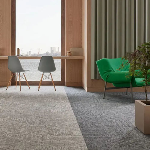Tuft-Teppichboden - TESSERA EVOLVE+  - Forbo Flooring Systems - Polyamid / Motiv / grau