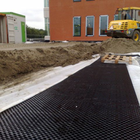 Drainage-Folie / Polypropylen - SANDWICHPANEL 74  - Greenmax - für Vertikaldrainage / für horizontale Drainage / Fundament