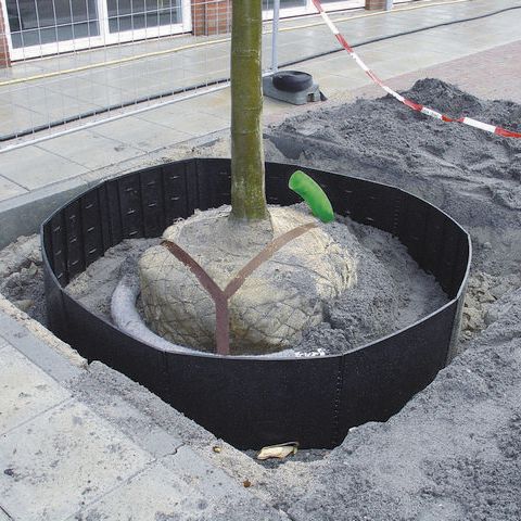Polypropylen-Wurzelsperre - TREE GUIDE  - Greenmax - für öffentliche Bereiche / flexibel