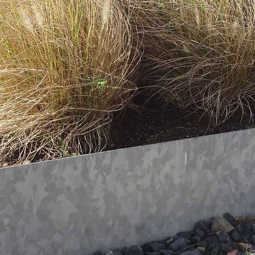 Randstein für Garten - VR / VZ / VP SERIES - Greenmax - für Gründach / galvanisiertem Stahl / für professionellen Einsatz