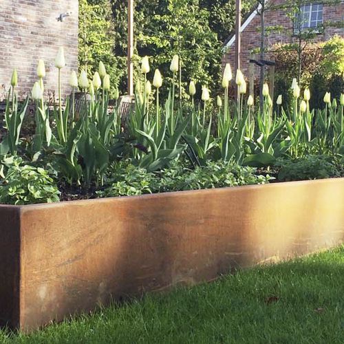 Randstein für Garten - CR / CS / CZ / CP SERIES - Greenmax - Sicherheit / COR-TEN®-Stahl / für professionellen Einsatz