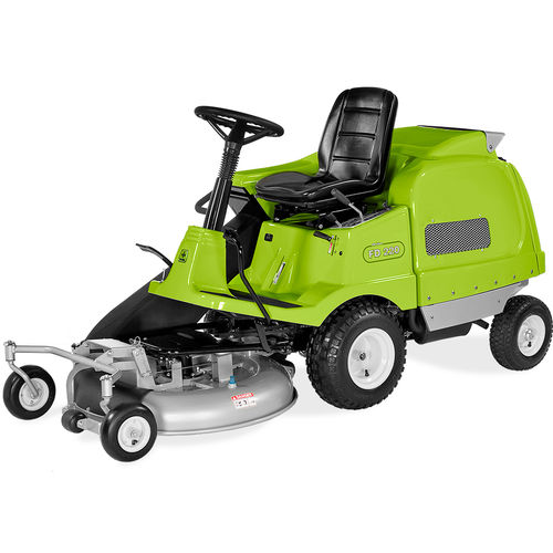 Aufsitzrasenmäher - FD - Grillo S.P.A. - Benzin / elektrisch / Pick-up-Presse