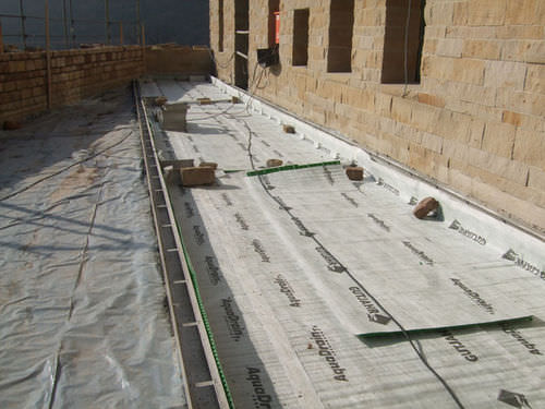 Naturfasermatte für Drainage - AQUADRAIN® T+  - GUTJAHR Systemtechnik - Polystyrol