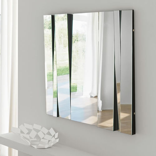 Wandmontierter Spiegel - FITTIPALDI - TONELLI Design - modern / quadratisch / rechteckig