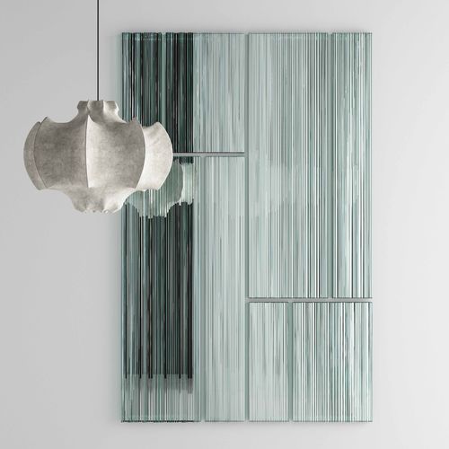 Wandmontierter Spiegel - VU - TONELLI Design - modern / rechteckig / quadratisch