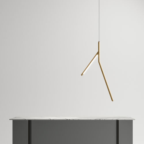 Hängelampe - Noum - TONELLI Design - Holz / Design / mit Kabel