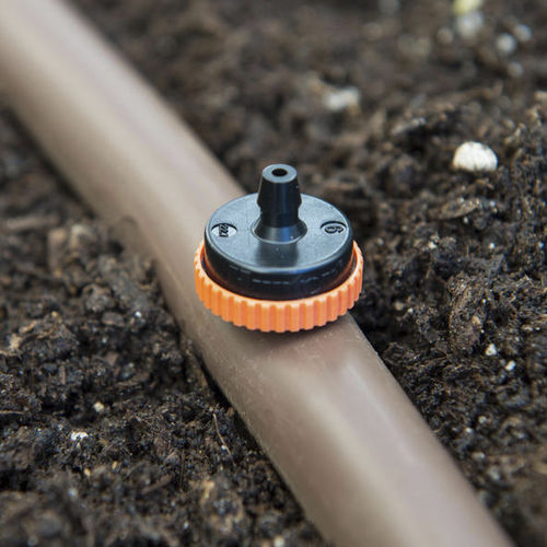 Tropfer mit Durchsatzregelung - HE-050-B - Hunter Industries - Spannbefestigung / druckkompensiert